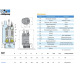 Погружной дренажный насос 80TBZ2.2 Solidpump 2.2 кВт, Ду80, 3~380 В, 19 м 55 м3/час, кабель 20 м, промышленный строительный