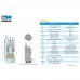 Погружной дренажный насос 80TBZE1.5 Solidpump 1.5 кВт, Ду80, 380В, 14.5 м, 40 м3/час, кабель 20 м, автоматический промышленный строительный