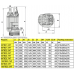 Погружной дренажный насос 80TBZ5.5HT Solidpump 5.5 кВт, Ду80, 3~380 В, 32 м, 70 м3/час, 70°С, для высокой температуры