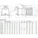 Насос поверхностный MH 400A, 0.75 кВт, 45 м, 5.4 м3/час, 220В, многоступенчатый, для воды, Unipump 55233