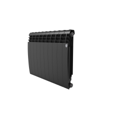 Радиатор алюминиевый Royal Thermo Biliner Alum 500 Noir Sable - 10 секций (RTBANS50010)