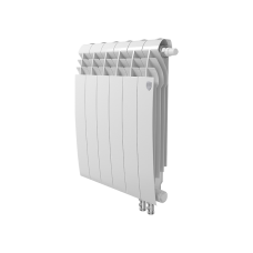 Радиатор биметаллический секционный Royal Thermo BiLiner 500 /Bianco Traffico VDR - 6 секций нижнее подключение правое (RTBBTVDR50006)