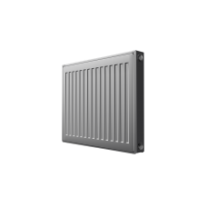 Стальной панельный радиатор COMPACT C22-500-800 Silver Satin серебристый боковое подключение, Royal Thermo (НС-1239206)