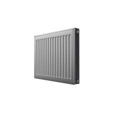 Стальной панельный радиатор COMPACT C22-300-900 Silver Satin серебристый боковое подключение, Royal Thermo (НС-1239180)