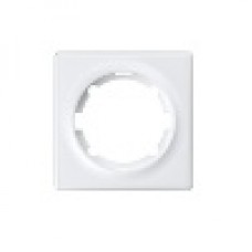 Рамка Florence одинарная, IP 20, цвет белый, OneKeyElectro 1E52101300