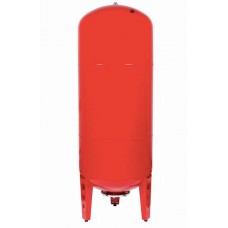 Расширительный бак В 500 литров 6 бар, Россия, вертикальный, для отопления, красный, Джилекс (7796)