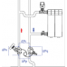 Автоматический регулятор перепада давления регулируемый 3/4” 5-50 кПа Valtec (VT.043.G.0501)
