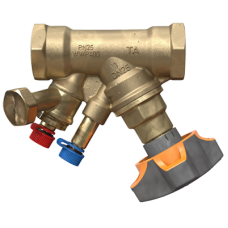 Балансировочный клапан ручной с дренажем Ду 15 G1/2" TA STAD 52851615