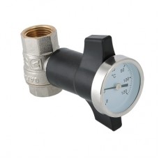 Кран шаровой c термометром Valtec, 3/4" (VT.808.N.05)