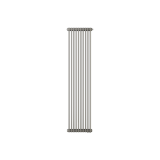 Радиатор Zehnder Charleston 2180 2-х труб. 180 см, 12 сек. нижнее подключение 1/2", стальной сварной трубчатый, прозрачный лак 0325 TL, кронштейны в комплекте (НС-1304338)