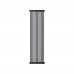 Радиатор Zehnder Charleston 2180 2-х труб. 180 см, 12 сек. боковое подключение 1/2", стальной сварной трубчатый, черный матовый Jet Black RAL9005matt (9205), кронштейны в комплекте (НС-1411138)
