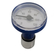 Термометр 0°C - 120°C для рукояток шаровых кранов 0-120 °C, синий, Giacomini R540FY022