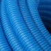 Труба гофрированная ПНД, цвет синий, наружным диаметром 32 мм для труб диаметром 25 мм STOUT SPG-0001-503225
