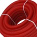 Труба гофрированная ПНД, цвет красный, наружным диаметром 40 мм для труб диаметром 32 мм STOUT SPG-0002-504032