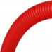 Труба гофрированная ПНД, цвет красный, наружным диаметром 20 мм для труб диаметром 16 мм STOUT SPG-0002-502016