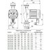 Циркуляционный насос LPA 20-60 130 мм, 20 Вт, 6 м, 2.4 м3/час, 220В энергоэффективный, с частотником, Unipump 89188