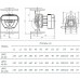 Циркуляционный насос UPFE 40-100, 190 Вт, 10 м, 10 м3/час, 220 мм, энергоэффективный, с частотником, 220В, Unipump 65996