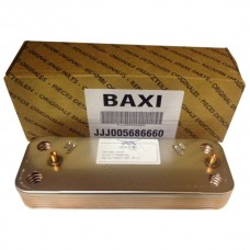 Теплообменник ГВС на 10 пластин для котлов Baxi (5686660)